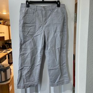 Grey Capri Pants